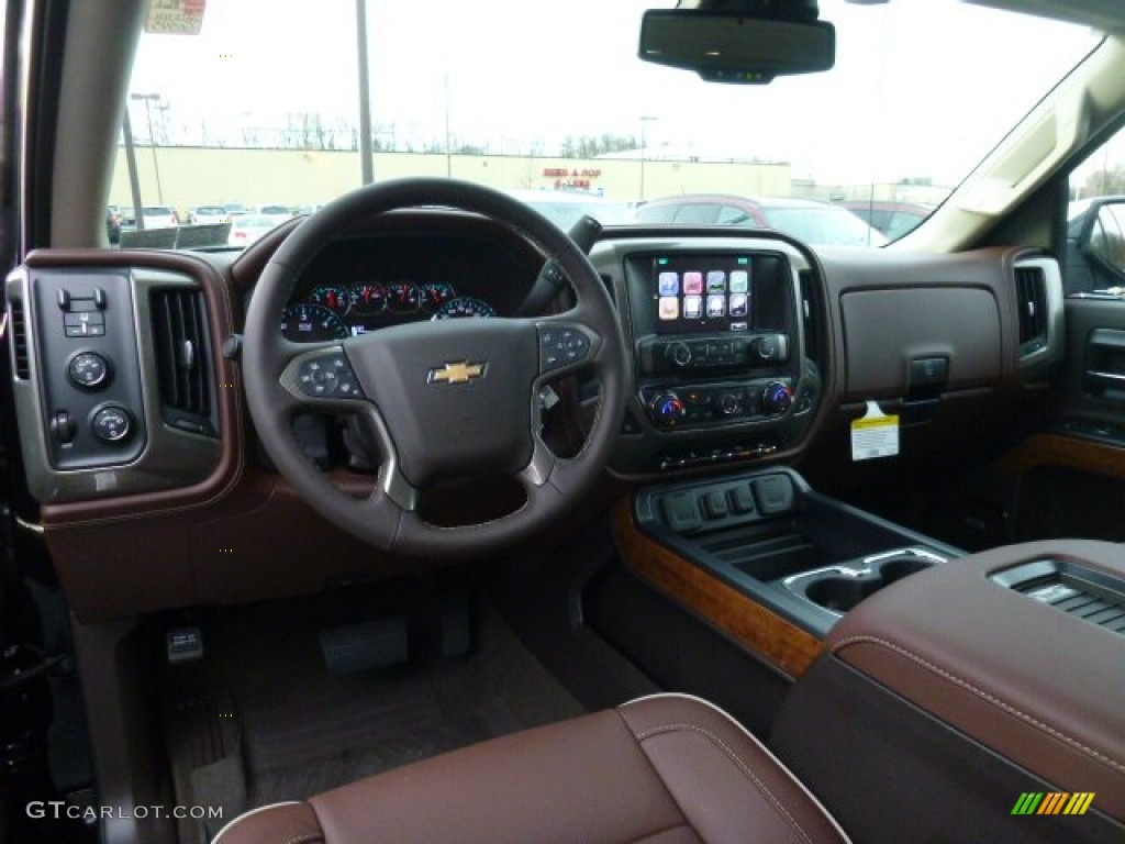 High Country Saddle Interior 2016 Chevrolet Silverado 1500 High Country Crew Cab 4x4 Photo #109023641