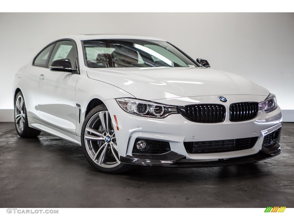 Alpine White 2016 BMW 4 Series 435i Coupe Exterior Photo #109023701