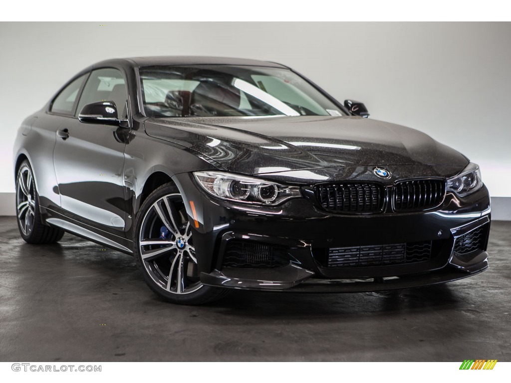Black Sapphire Metallic 2016 BMW 4 Series 435i Coupe Exterior Photo #109023902