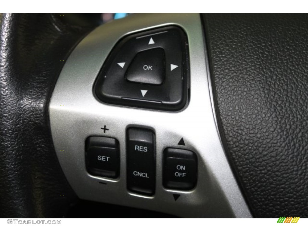2012 Explorer XLT 4WD - White Suede / Charcoal Black photo #24