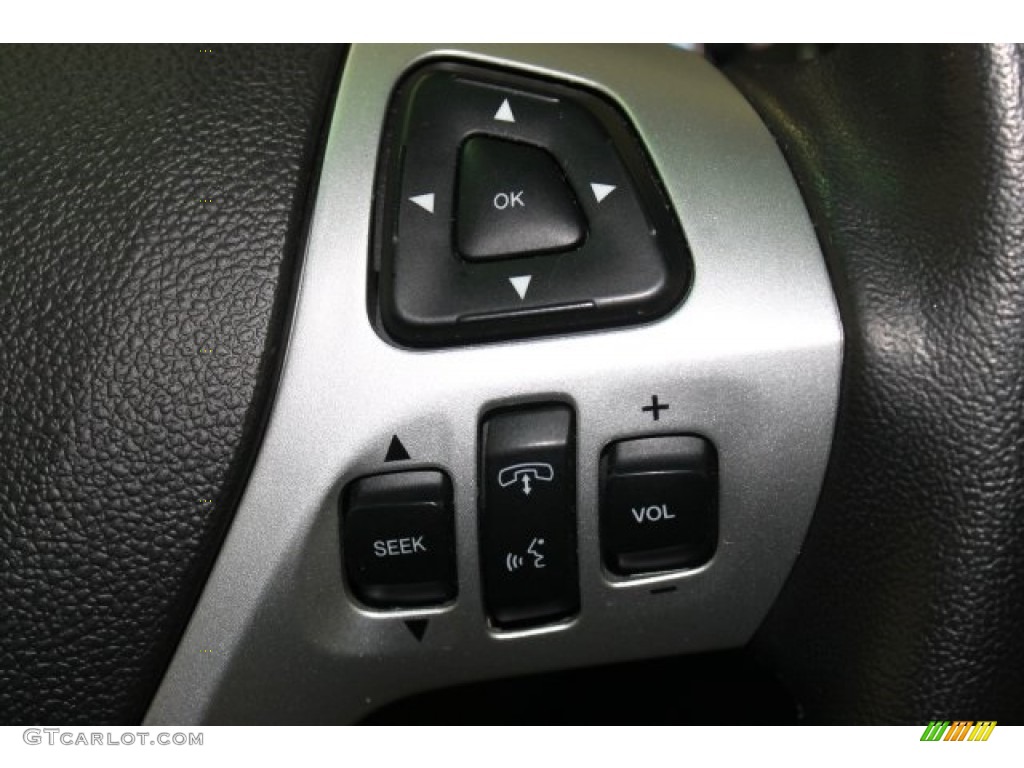 2012 Explorer XLT 4WD - White Suede / Charcoal Black photo #25