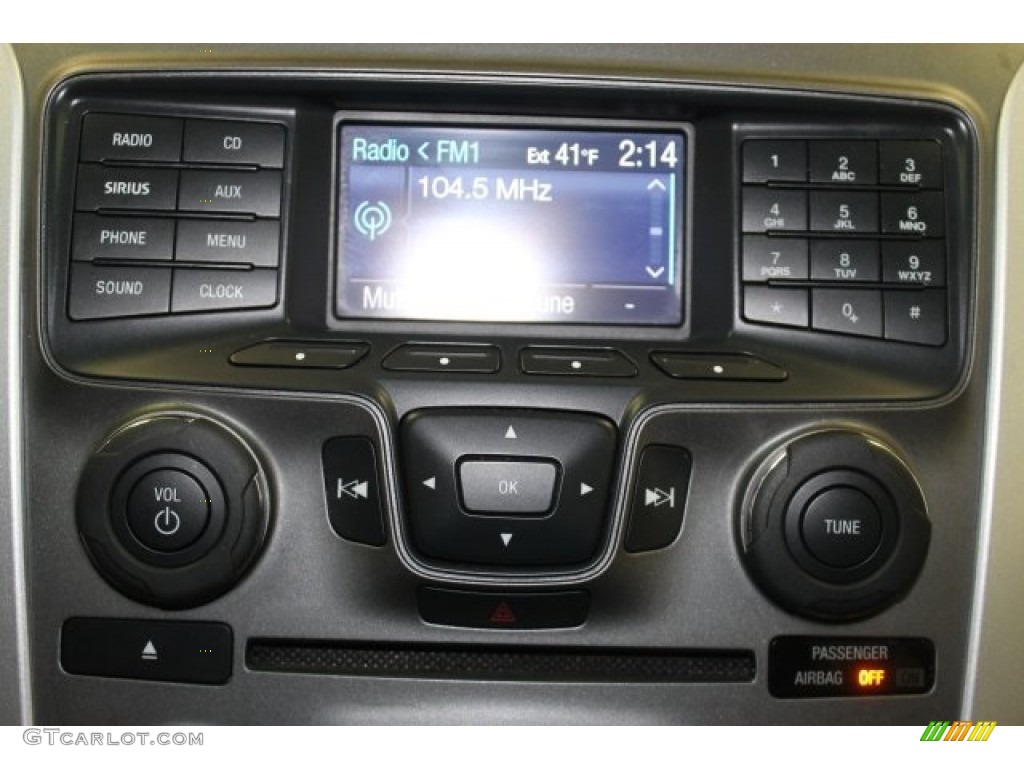 2012 Explorer XLT 4WD - White Suede / Charcoal Black photo #30