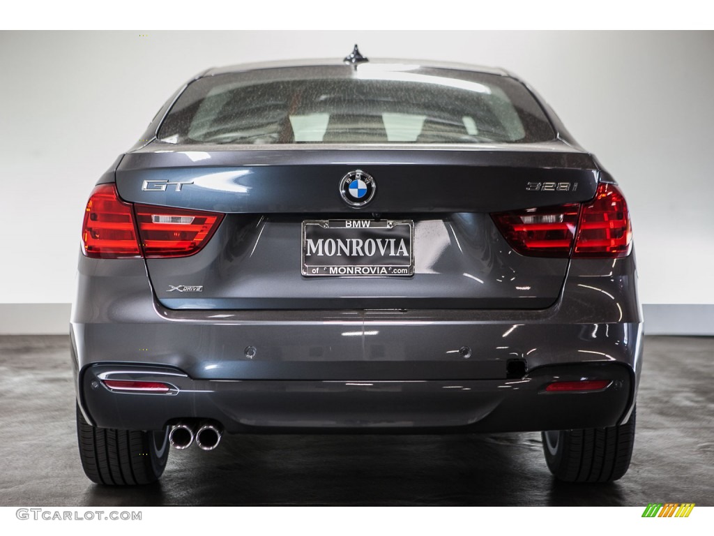 2016 3 Series 328i xDrive Gran Turismo - Mineral Grey Metallic / Black photo #2