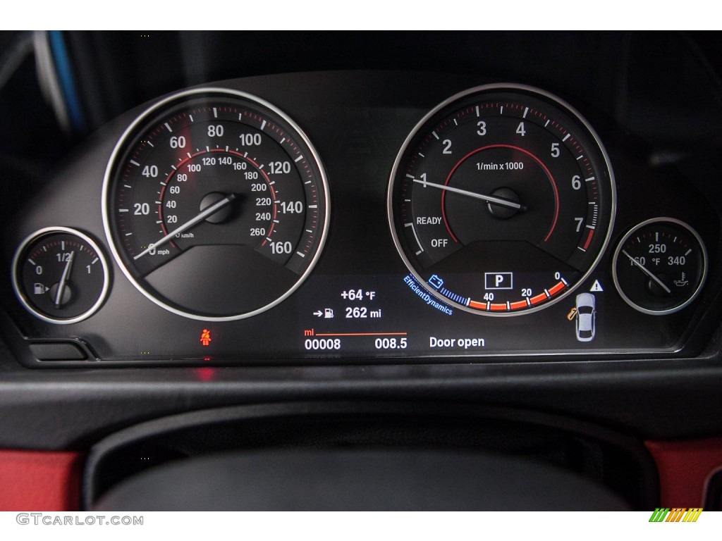 2016 BMW 4 Series 435i Gran Coupe Gauges Photo #109024205
