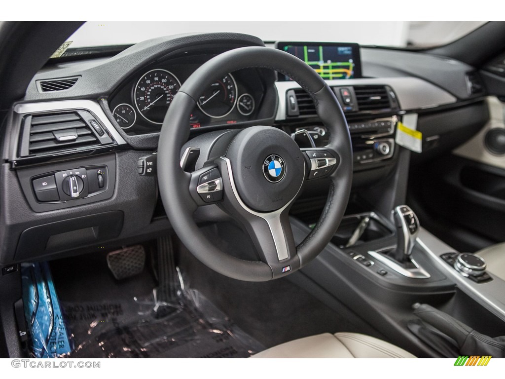 Oyster Interior 2016 BMW 4 Series 435i Gran Coupe Photo #109024238