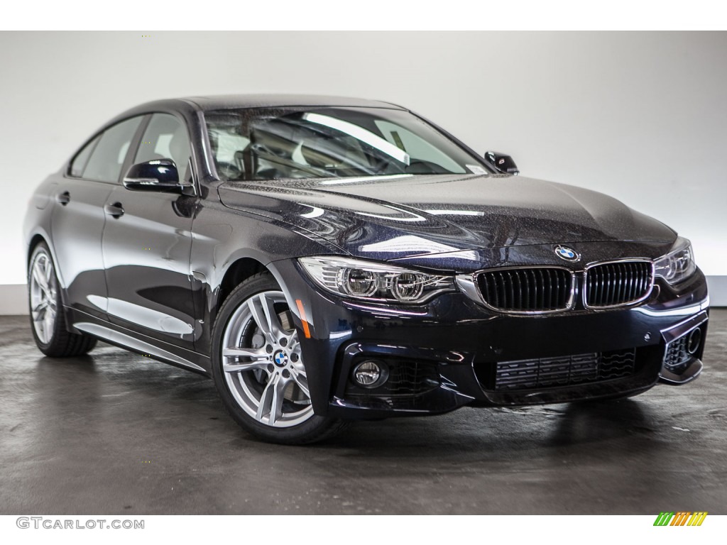 Carbon Black Metallic 2016 BMW 4 Series 435i Gran Coupe Exterior Photo #109024256