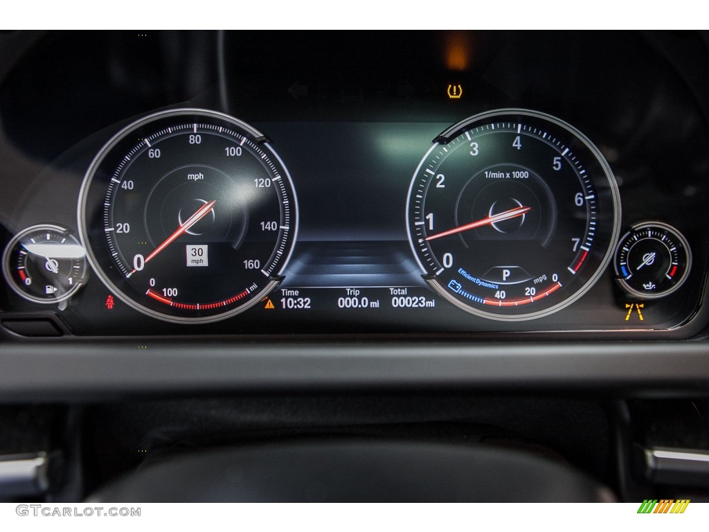 2016 BMW 6 Series 650i Gran Coupe Gauges Photo #109024313