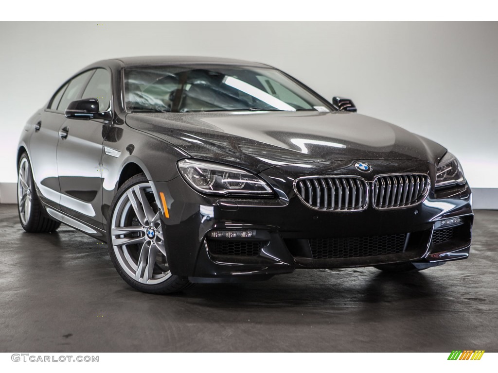 Black Sapphire Metallic 2016 BMW 6 Series 650i Gran Coupe Exterior Photo #109024328