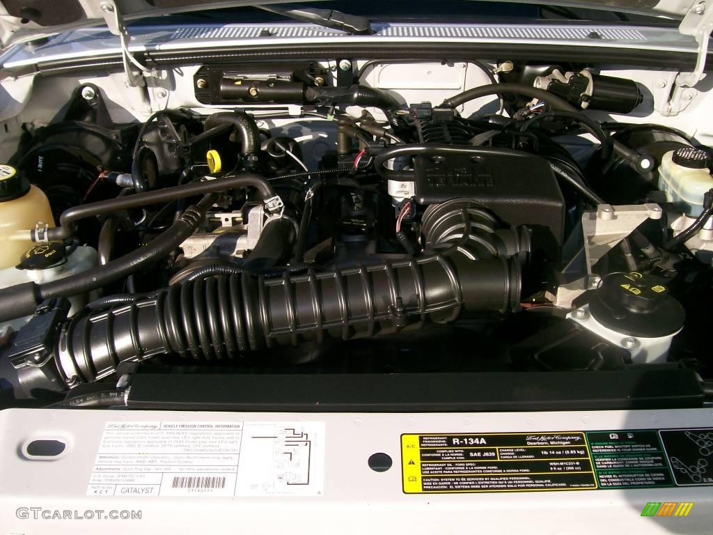 2003 Ranger XL Regular Cab - Silver Frost Metallic / Dark Graphite photo #6