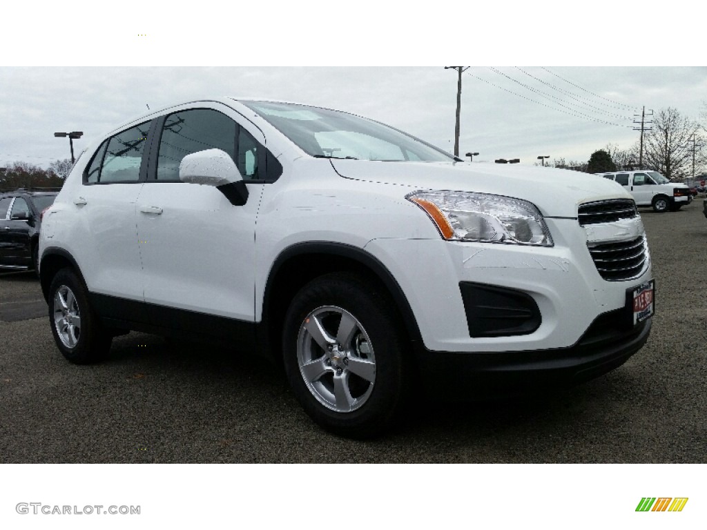 2016 Trax LS AWD - Summit White / Jet Black photo #1