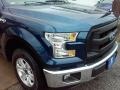 2015 Blue Jeans Metallic Ford F150 XL SuperCab  photo #2