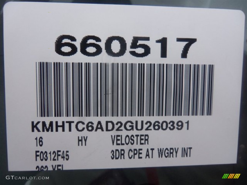 2016 Veloster  - 26.2 Yellow / Black/Yellow photo #3
