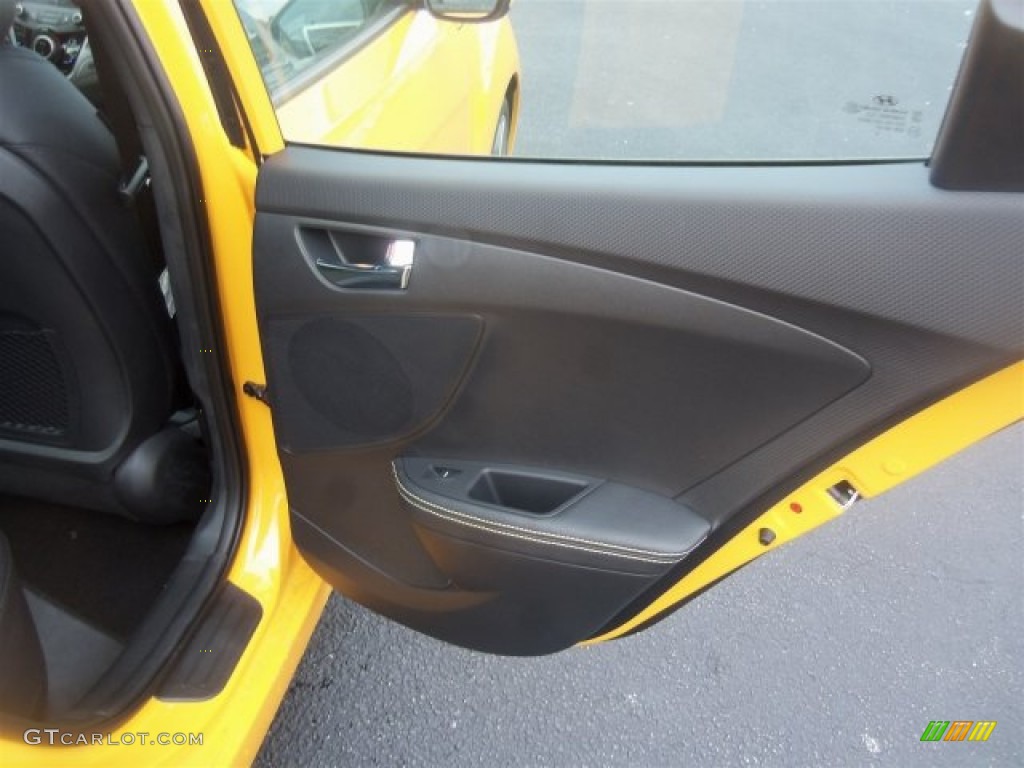 2016 Veloster  - 26.2 Yellow / Black/Yellow photo #14