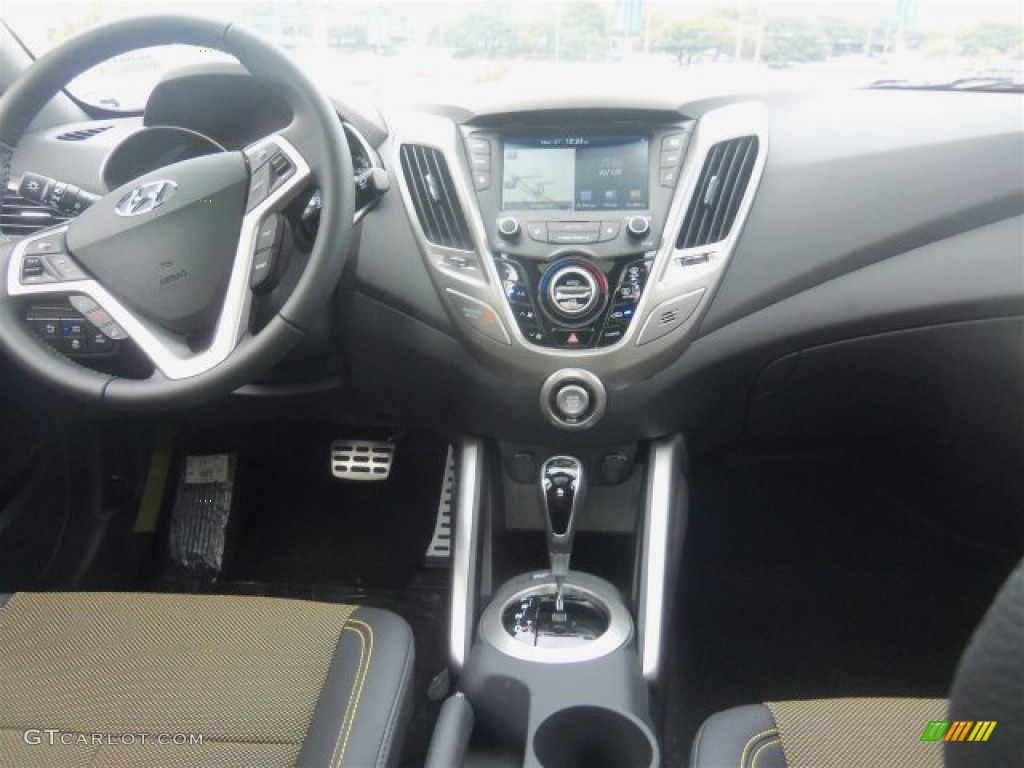 2016 Veloster  - 26.2 Yellow / Black/Yellow photo #16