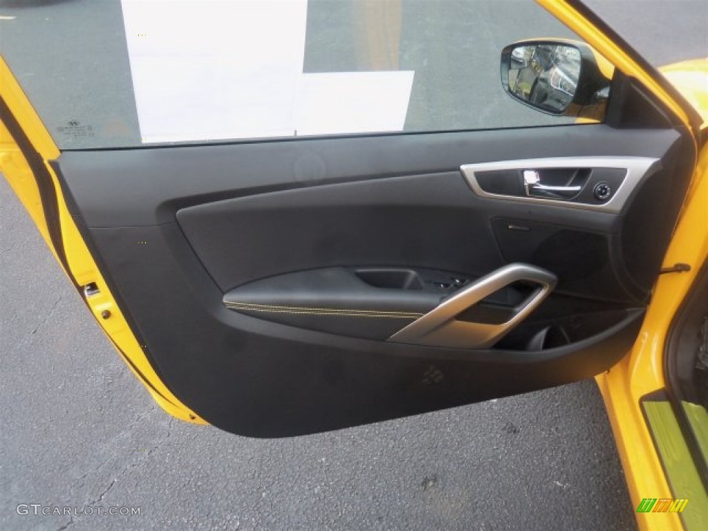 2016 Veloster  - 26.2 Yellow / Black/Yellow photo #20