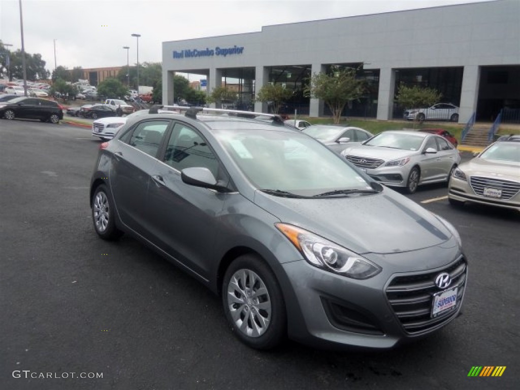 2016 Elantra GT  - Galactic Gray / Black photo #1