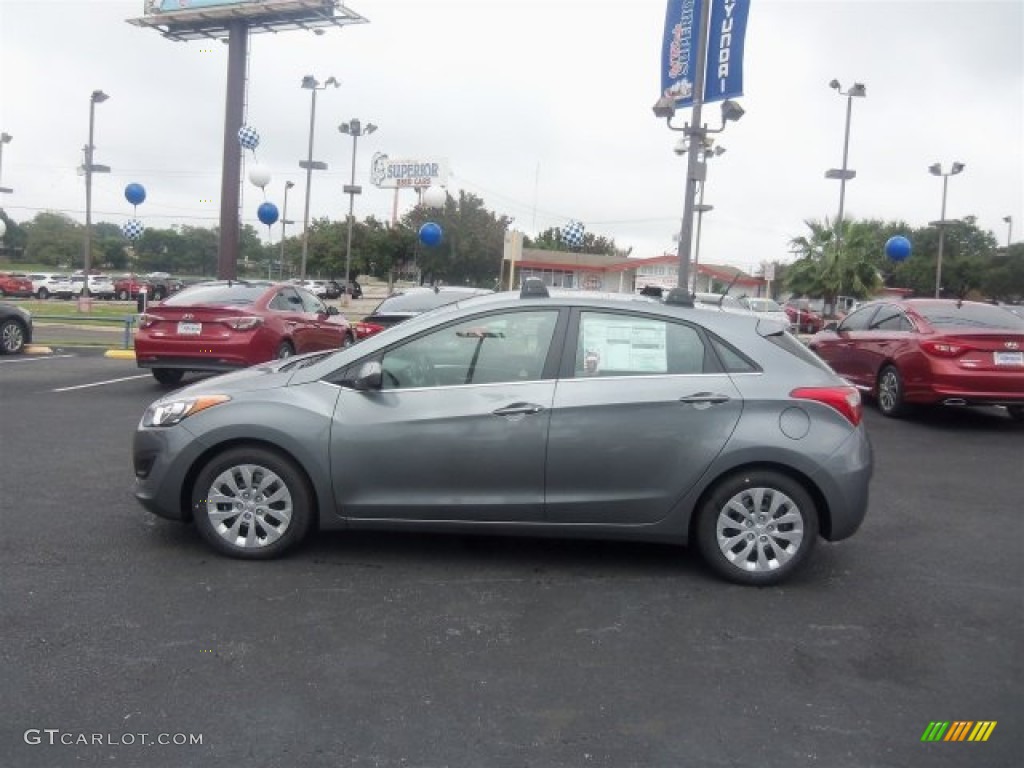 2016 Elantra GT  - Galactic Gray / Black photo #7