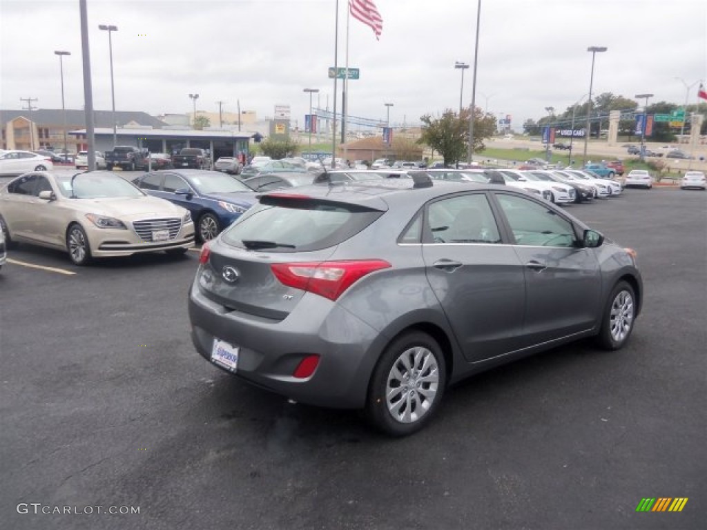 2016 Elantra GT  - Galactic Gray / Black photo #10