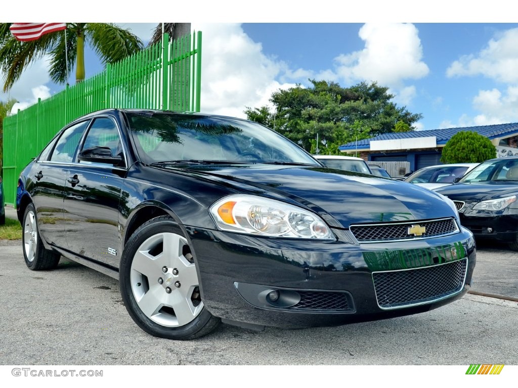Black 2008 Chevrolet Impala SS Exterior Photo #109030870