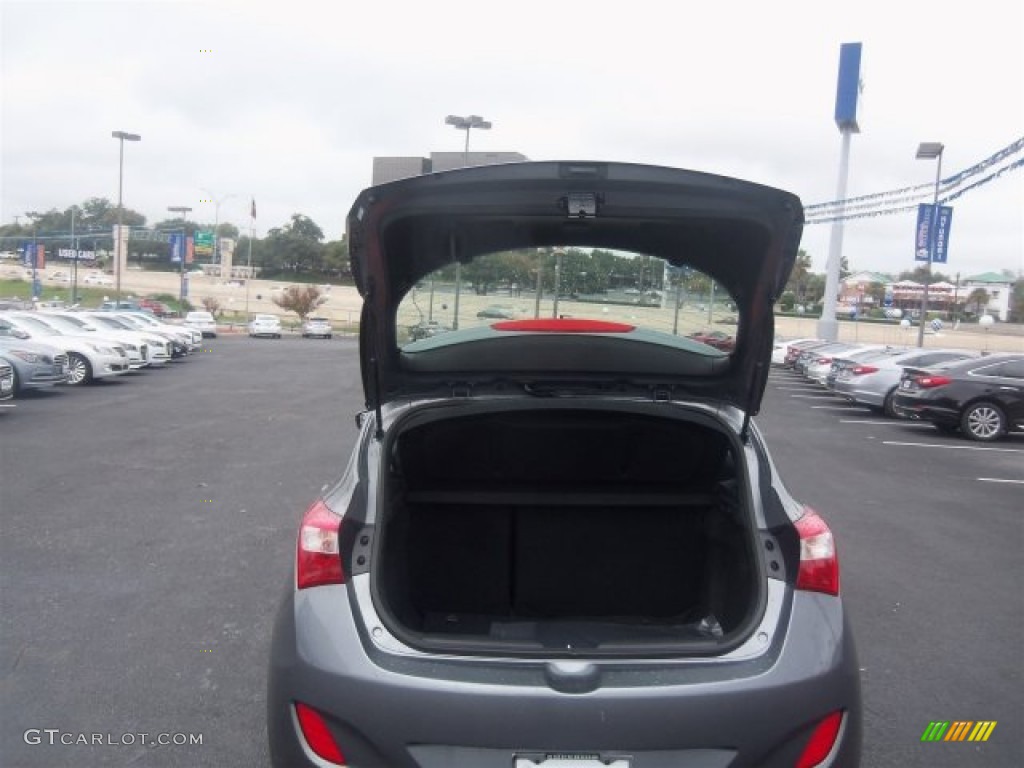 2016 Elantra GT  - Galactic Gray / Black photo #17