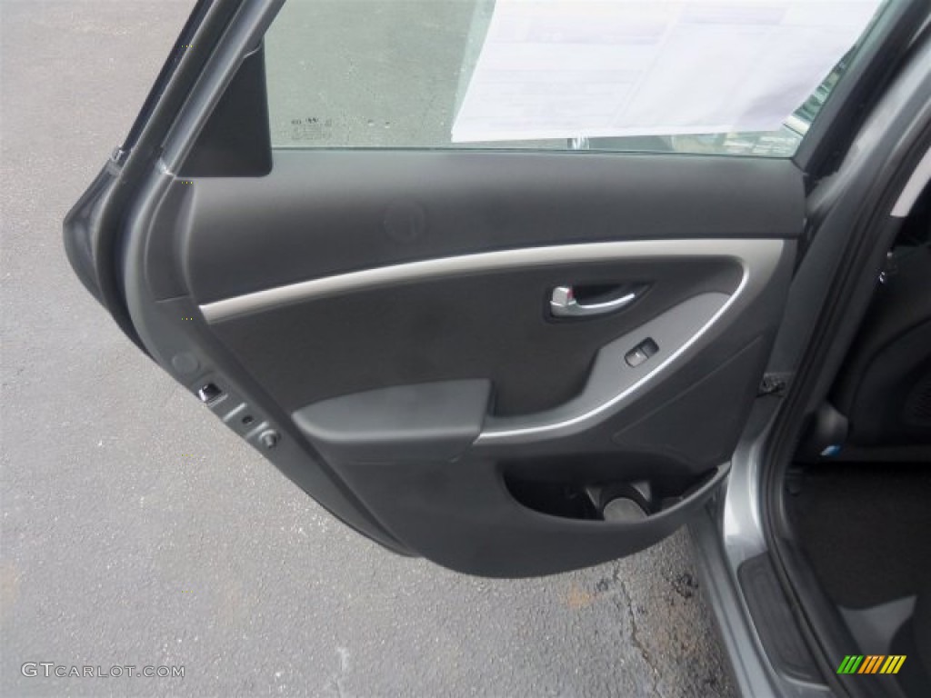 2016 Elantra GT  - Galactic Gray / Black photo #19