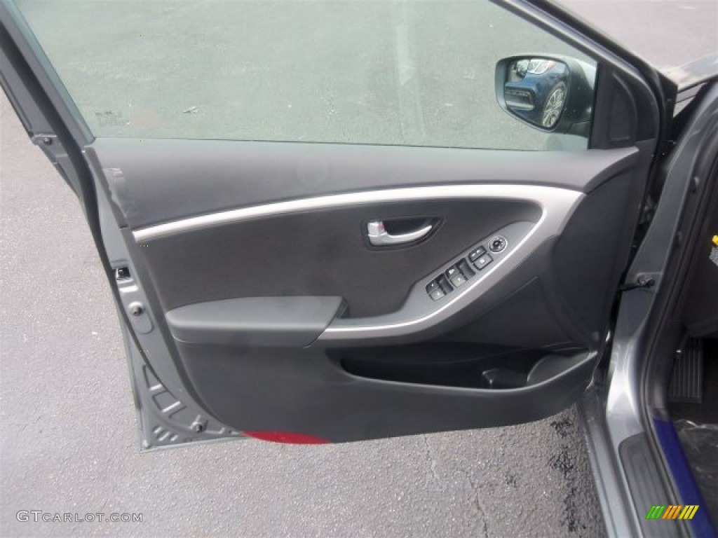 2016 Elantra GT  - Galactic Gray / Black photo #20
