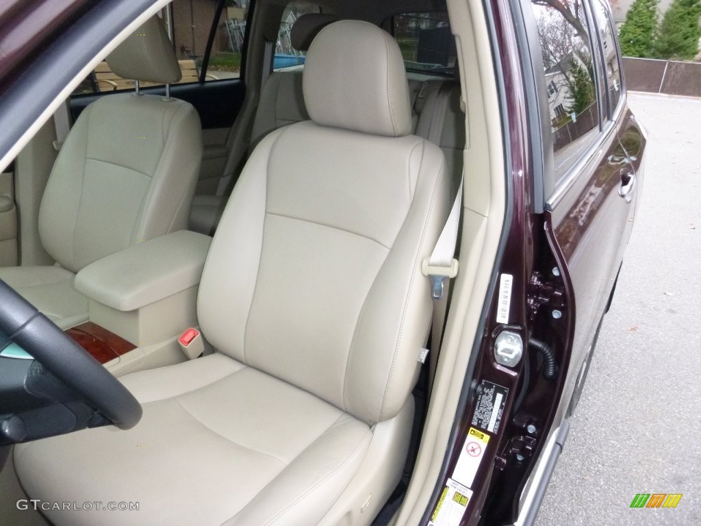 Sand Beige Interior 2013 Toyota Highlander Limited 4WD Photo #109031208