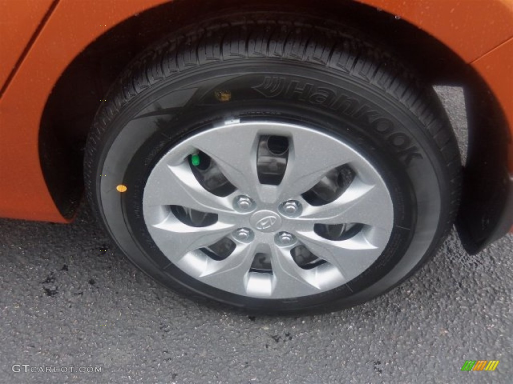 2016 Accent SE Hatchback - Vitamin C / Black photo #19
