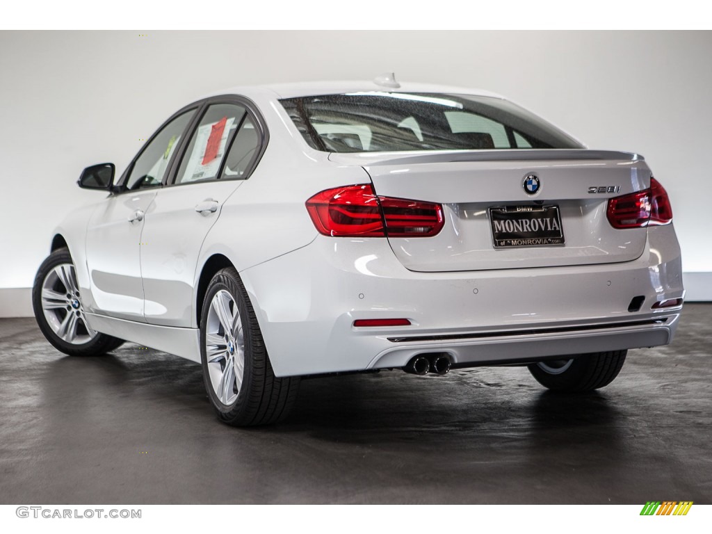 2016 3 Series 328i Sedan - Alpine White / Black photo #3