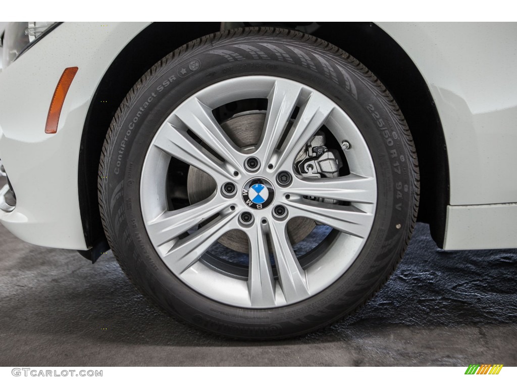 2016 3 Series 328i Sedan - Alpine White / Black photo #10