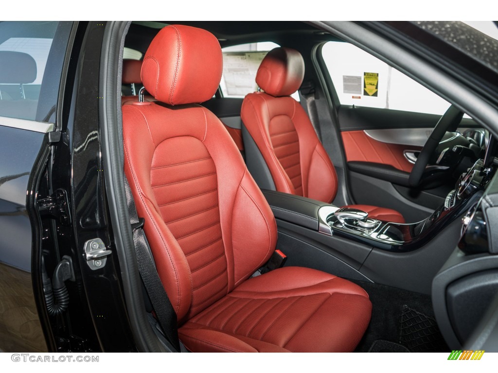 Cranberry Red/Black Interior 2016 Mercedes-Benz C 300 Sedan Photo #109035076