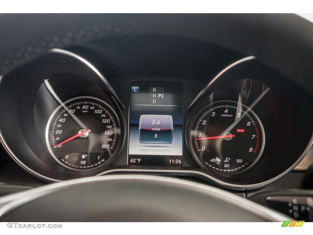 2016 Mercedes-Benz C 300 Sedan Gauges Photo #109035242