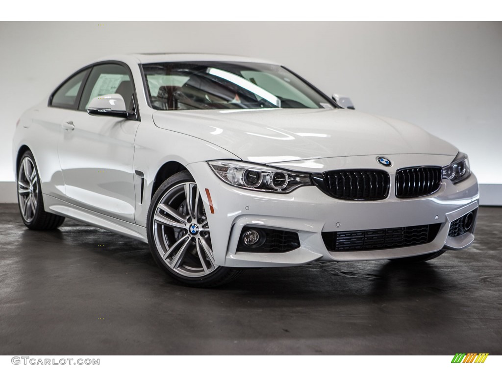 2016 4 Series 435i Coupe - Alpine White / Coral Red photo #11