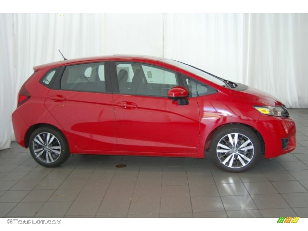 Milano Red 2016 Honda Fit EX Exterior Photo #109036088