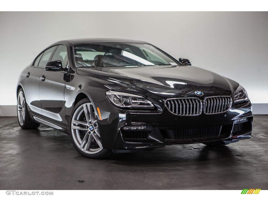 Black Sapphire Metallic 2016 BMW 6 Series 650i Gran Coupe Exterior Photo #109036241