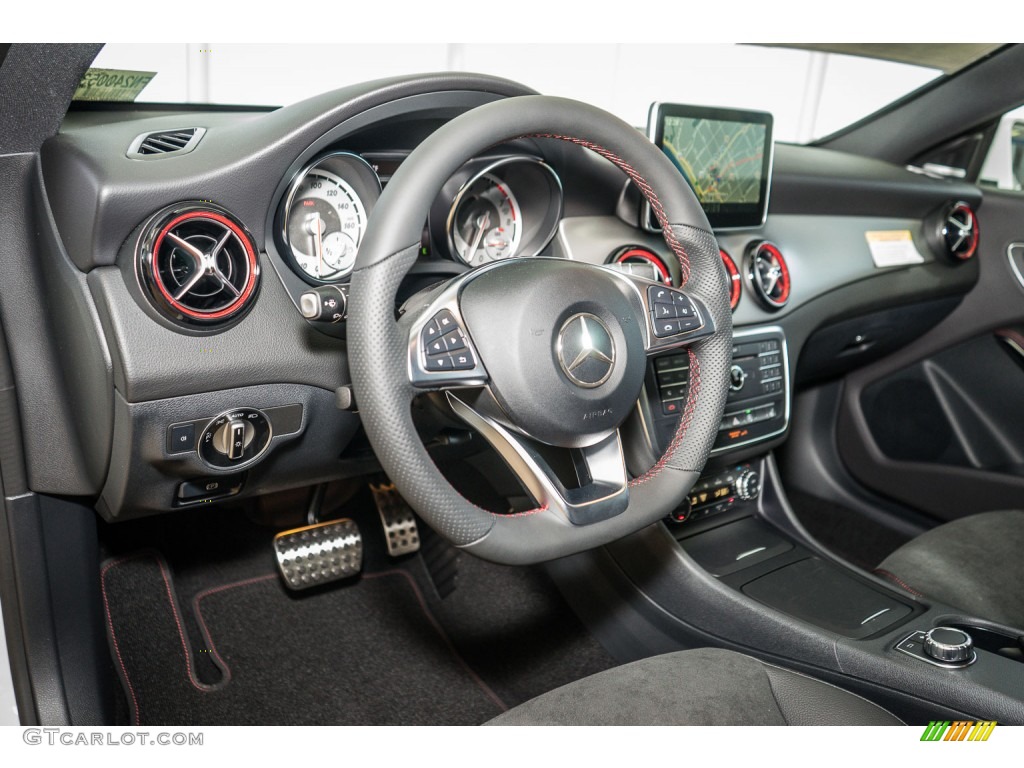 Black Interior 2016 Mercedes-Benz CLA 250 Photo #109036526