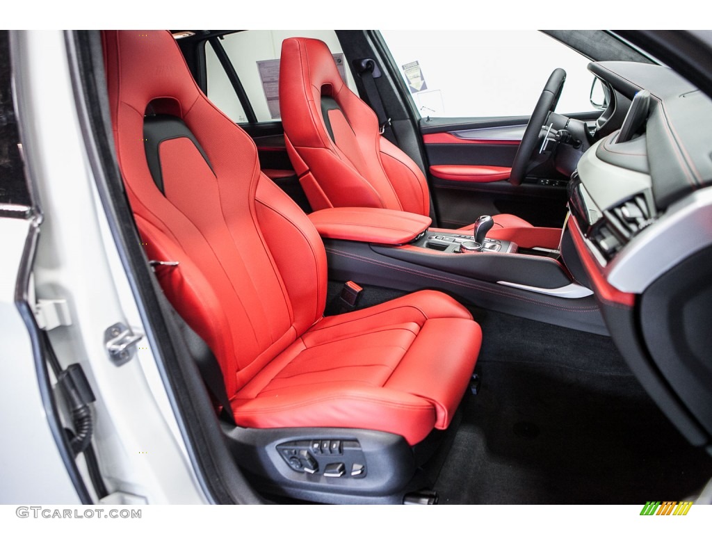 Mugello Red Interior 2016 BMW X5 M xDrive Photo #109036814