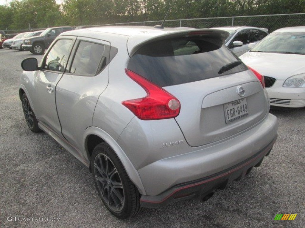 2014 Juke NISMO RS - Brilliant Silver / NISMO RS Leather/Synthetic Suede photo #14
