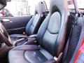2005 Porsche Boxster Black Interior Front Seat Photo