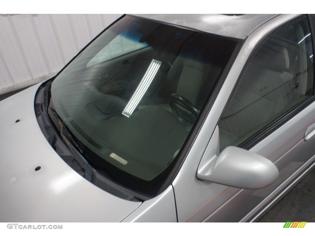 2002 Sentra SE-R - Molten Silver / Stone photo #101