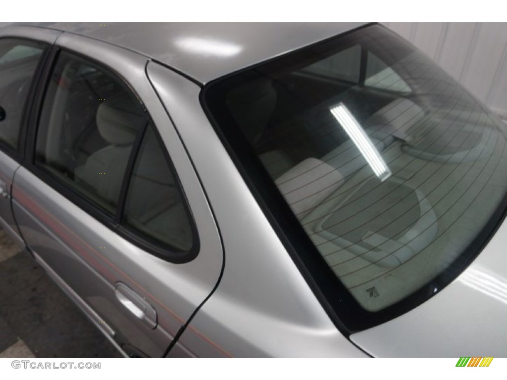 2002 Sentra SE-R - Molten Silver / Stone photo #105