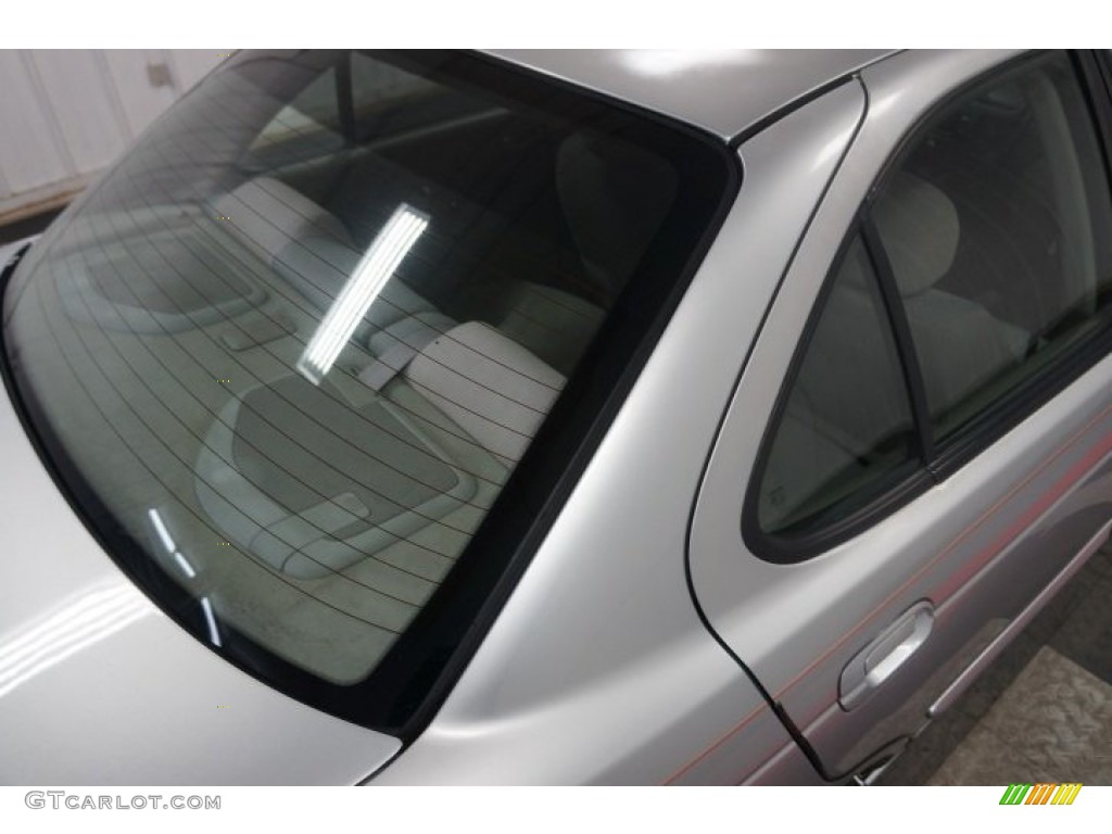 2002 Sentra SE-R - Molten Silver / Stone photo #107