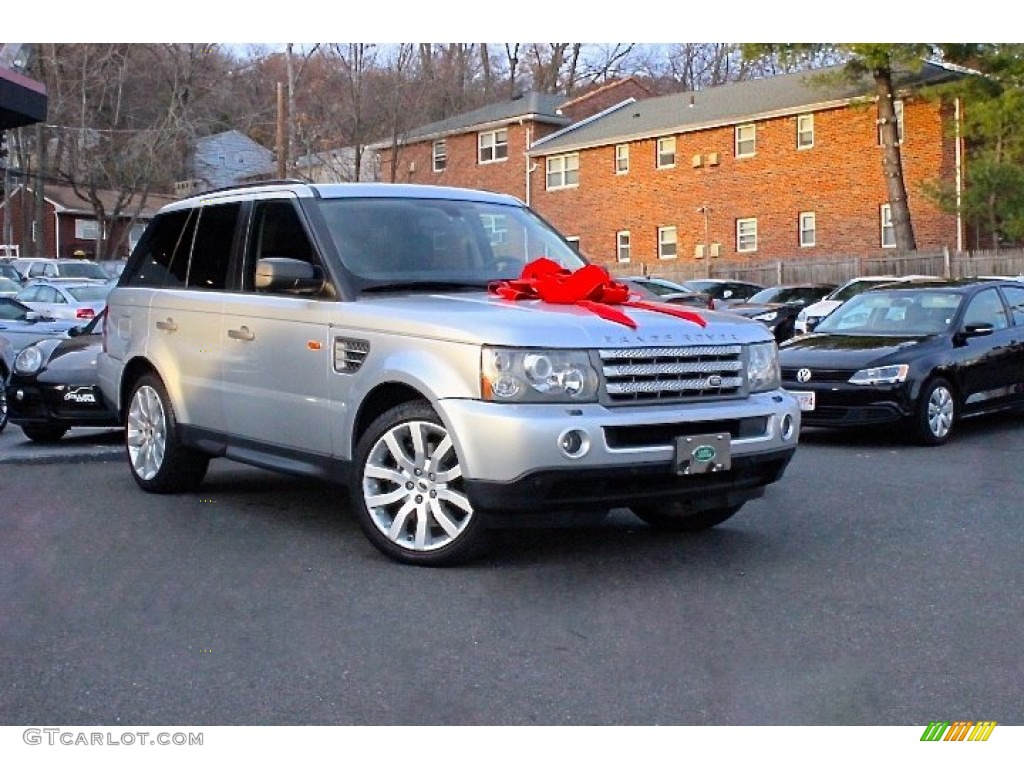 2006 Range Rover Sport Supercharged - Zambezi Silver Metallic / Ivory photo #1