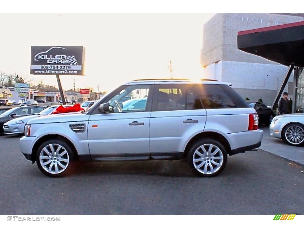 2006 Range Rover Sport Supercharged - Zambezi Silver Metallic / Ivory photo #4