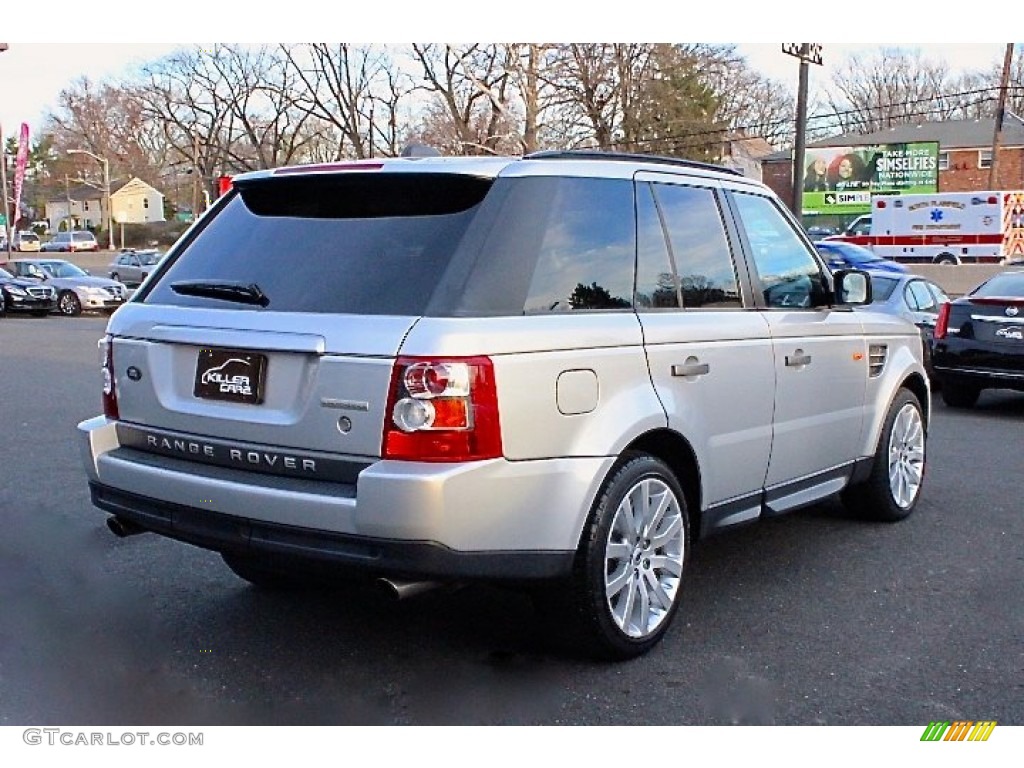 2006 Range Rover Sport Supercharged - Zambezi Silver Metallic / Ivory photo #9