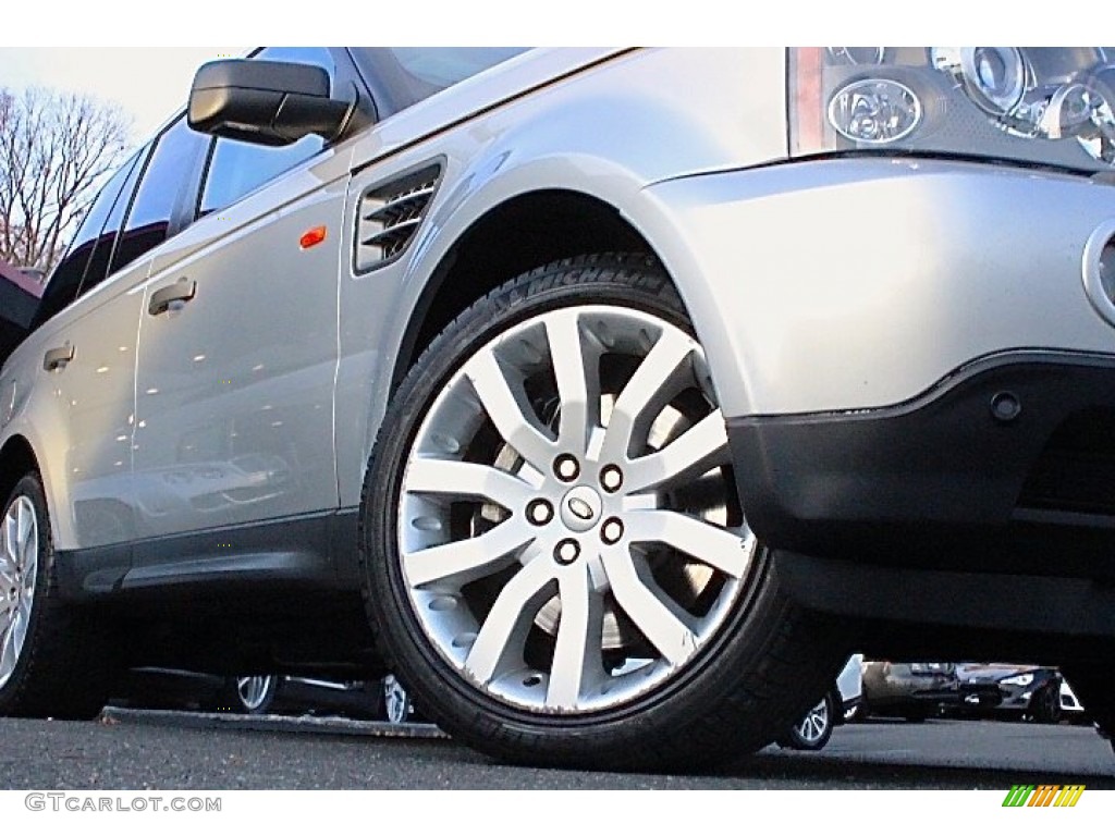 2006 Range Rover Sport Supercharged - Zambezi Silver Metallic / Ivory photo #13