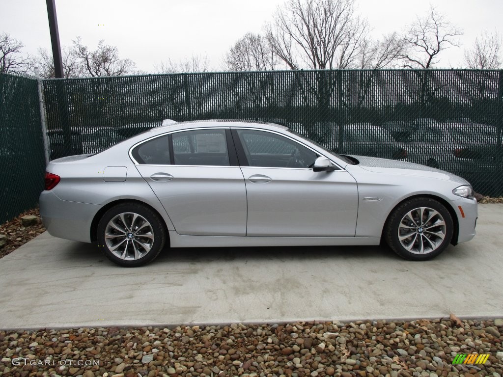 Glacier Silver Metallic 2016 BMW 5 Series 528i xDrive Sedan Exterior Photo #109043244