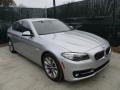 Glacier Silver Metallic 2016 BMW 5 Series 528i xDrive Sedan Exterior