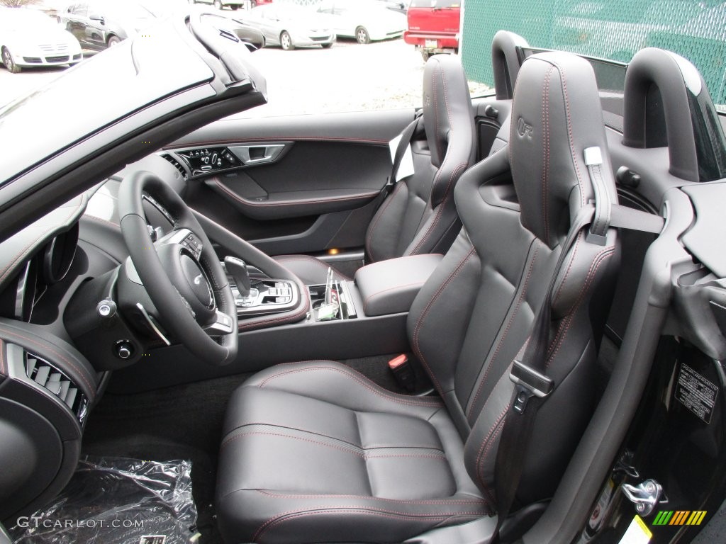 2016 Jaguar F-TYPE R Convertible Front Seat Photo #109044885