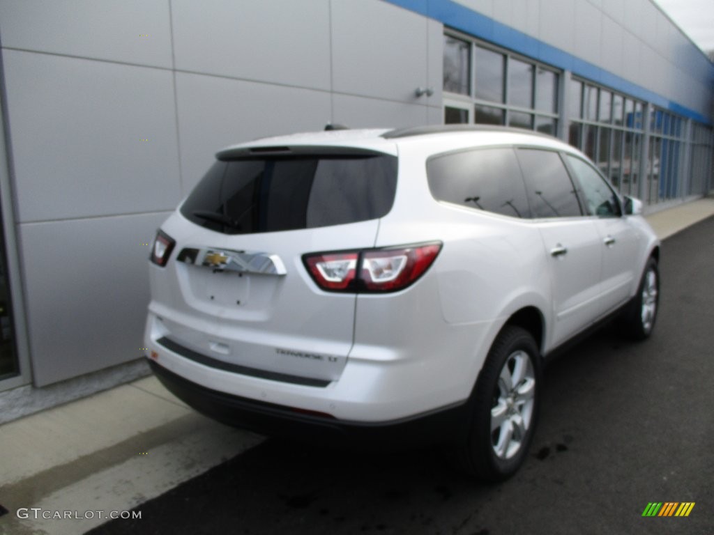 2016 Traverse LT AWD - Summit White / Ebony photo #4